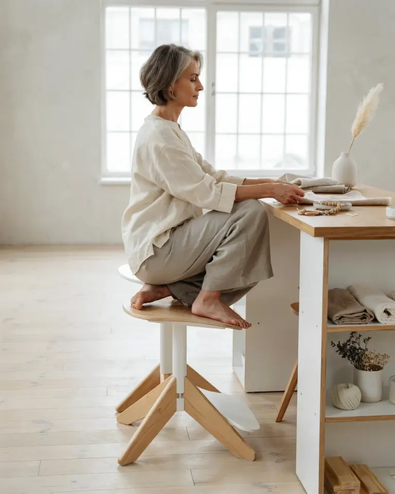 Cross Legged Office Chair | DIY Soul Seat Alternative | Home Office Comfort