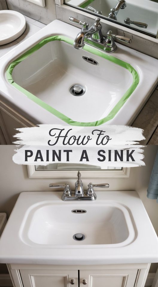 How to Paint a Sink: DIY Bathroom Makeover Guide