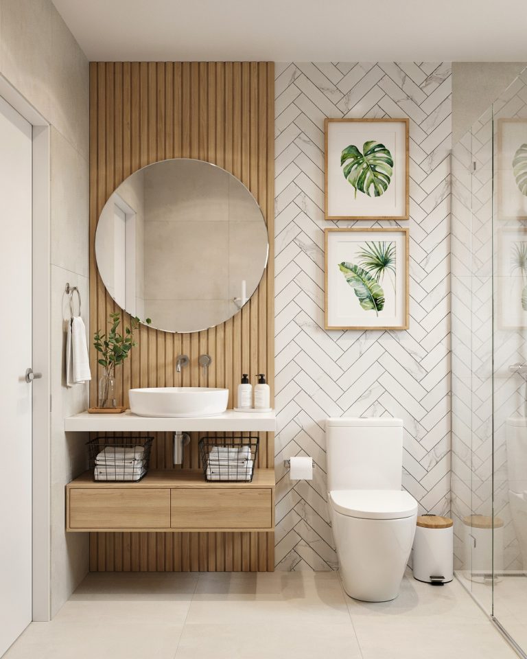 Half Bath Decor Ideas | Maximize a Small Powder Room | Budget-Friendly Makeover