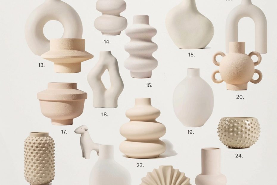 Modern Bathroom Vases | Unique Minimalist Decor Ideas | Small Bathroom Styling