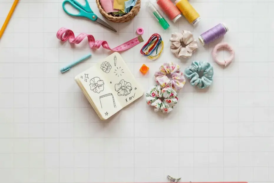 How to Sew Hair Scrunchies on a Budget | Beginner Friendly Tutorial