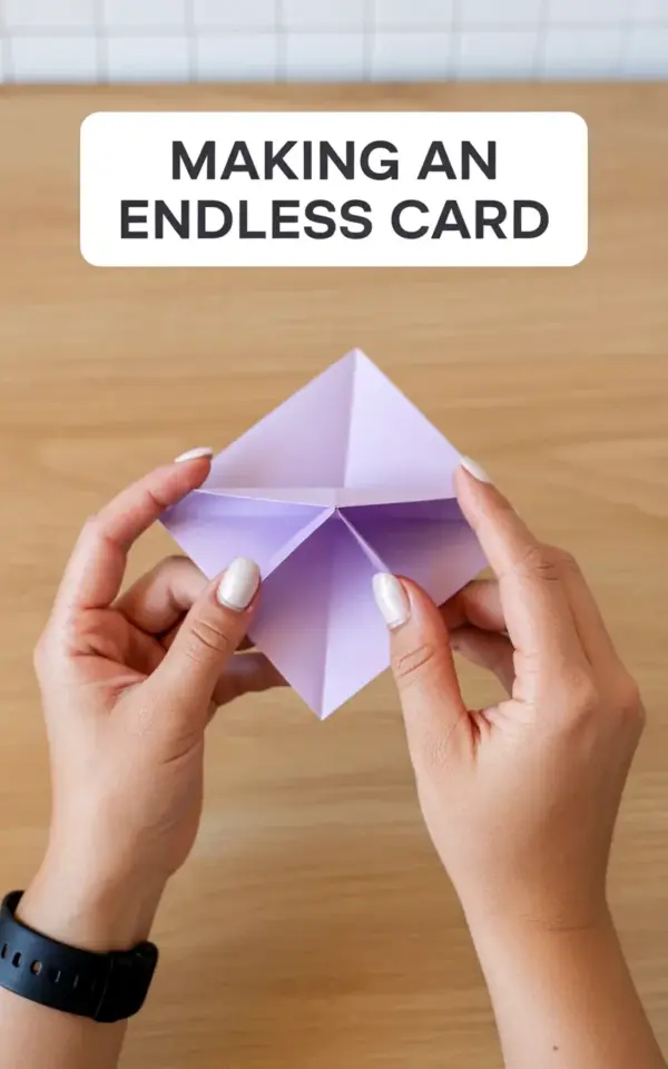 Endless Card DIY: Easy Paper Folding Tutorial You'll Want to Try