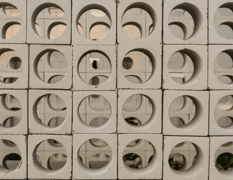 Decorative Concrete Block Wall Pattern Ideas for Cozy Patio Vibes