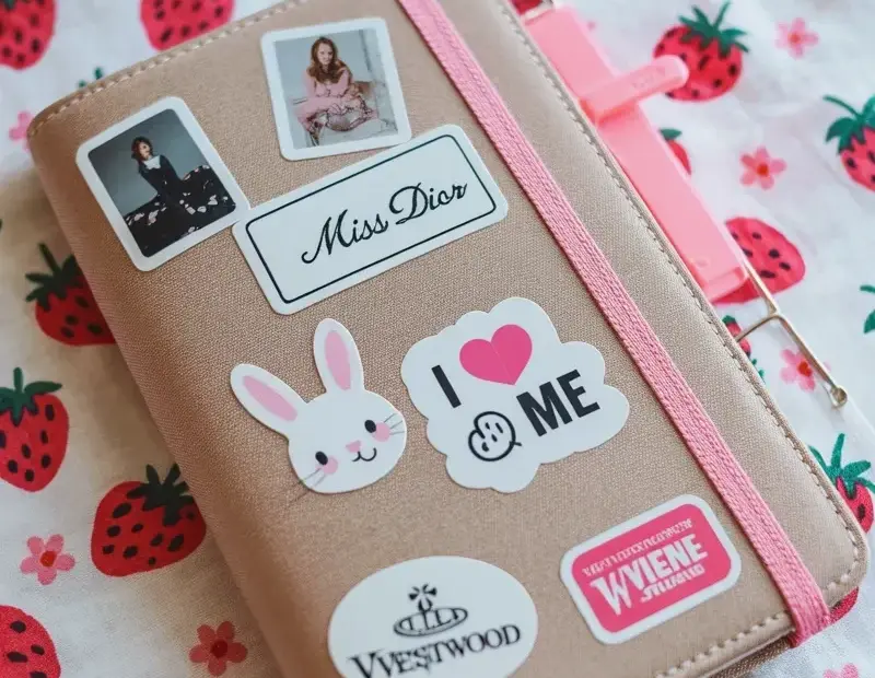 How I Make My Own Stickers for My Planner | Strawberry Fabric DIY