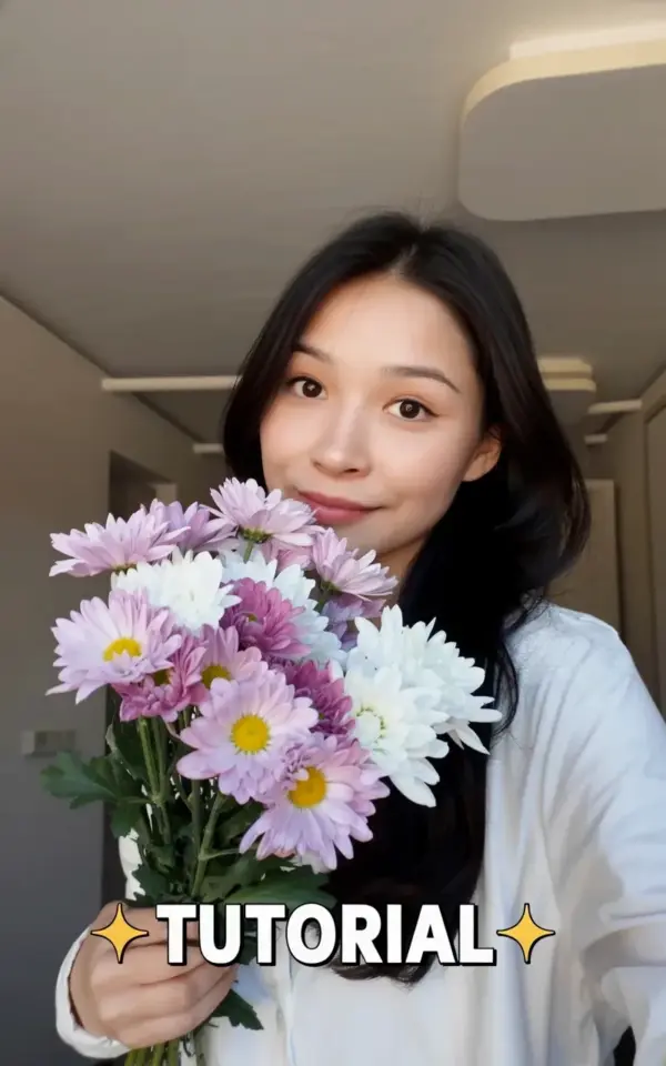 Chrysanthemum Bouquet Tutorial - Easy Steps for a Loose Natural Look